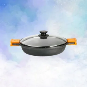cacerola con tapa de cristal bra negro Ø 20 cm 1,5 l